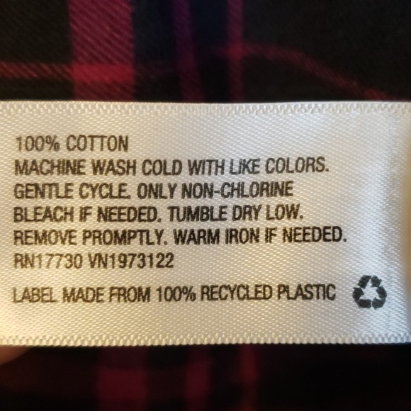 Navy/pink Button Front Shirt Dress - Picture 8 of 8